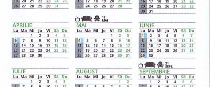 Postare calendar de colectare a deseurilor reciclabile